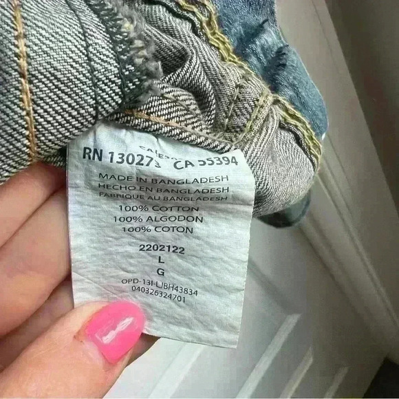 Lee Premium Denim Jacket Size L Large - Picture 5 of 5